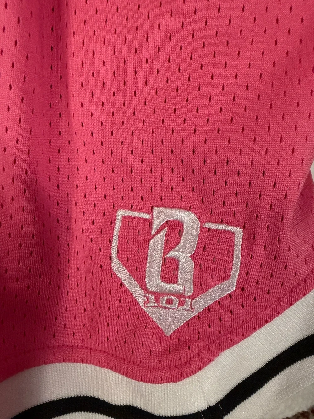 Baseball Lifestyle 101 men’s Athletic Mesh Shorts - Pink